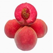 山东晚熟老树红肉血桃现摘现发新鲜水果当季离核朱砂红心脆毛桃子3斤